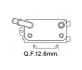 Радіатор масляний FORD MONDEO/VOLVO (вир-во AVA) AVA COOLING VO3170 (фото 1)