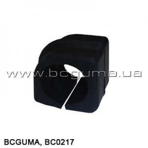 Подушка (втулка) переднього стабілізатора BC GUMA 0217 (фото 1)