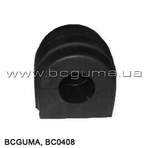 Подушка (втулка) переднього стабілізатора BC GUMA 0408