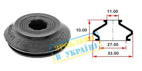 Пильовик центральної рульової тяги Opel Omega B BELGUM PARTS BG0137
