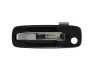 Ручка дверей передн Лів (зовнішн, з отвором для замка, хром/чорний/під фарбування) NISSAN X-TRAIL T30 07.01-08.03 BLIC 601016029401P (фото 1)