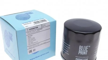 Фільтр масляний BLUE PRINT ADD62104