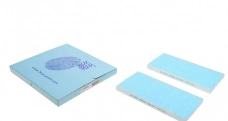 К-т змінних фільтруючих елементів повітряного фільтра салону BLUE PRINT ADG02534 (фото 1)