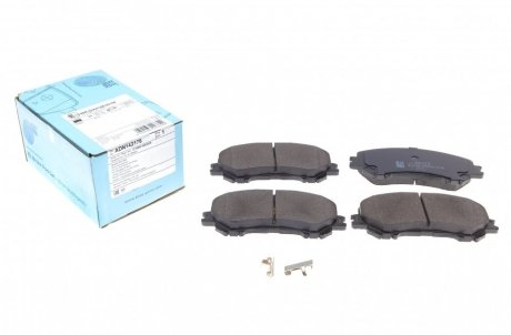 Колодки тормозные дисковые передние Nissan, Renault BLUE PRINT ADN142176 (фото 1)