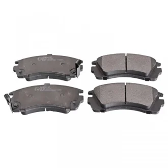 Комплект гальмівних колодок передн, NISSAN SUNNY III 1.6/1.7D/2.0D 11.90-03.00 BLUE PRINT ADN14245