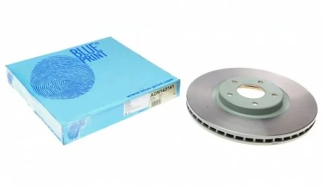 Диск гальмівний передній Nissan, Renault (вир-во Blue Print) BLUE PRINT ADN143141
