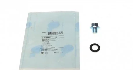 Пробка маслозливного отвору з ущільнюючимм кільцем (вир-во Blue Print) BLUE PRINT ADT30101