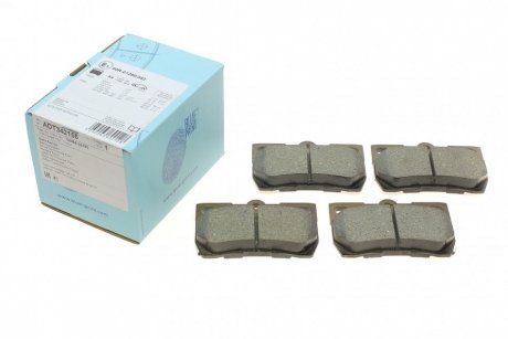 Комплект тормозных колодок с 4 шт. дисков BLUE PRINT ADT342156