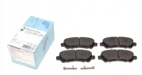 Комплект тормозных колодок с 4 шт. дисков BLUE PRINT ADT342210 (фото 1)