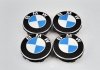 Ковпачки дисків нерухомі  BMW 65 мм левітуючі 36122455269