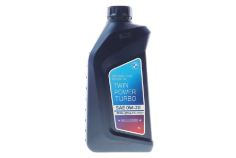 Олива моторна TwinPower Turbo Longlife-17FE+ SAE 0W20 (1 Liter) BMW 83215B49CA2 (фото 1)