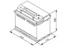 Акумулятор Bosch S4 EFB 80 Ah, EN 730 прав "+" 315x175x190 (ДхШхВ) с-ма START-STOP BOSCH 0 092 S4E 110 (фото 6)