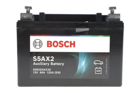 СВИНЦЕВА АКУМУЛЯТОРНА БАТАРЕЯ BOSCH 0 092 S5A X20 (фото 1)