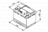Аккумулятор 55Ah, EN420, +/-(1), B00, 245х175х190 (ДхШхВ) BOSCH 0 092 T30 050 (фото 10)