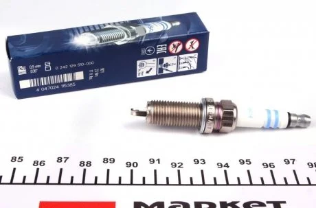 Свіча запалювання VR8SC+ NICKEL (RENAULT) BOSCH 0242129510