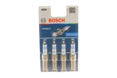 Фото 1 - свічка hr8mcv+ BOSCH 0 242 229 986 СВІЧКА HR8MCV+ BOSCH 0 242 229 986 (фото 1)