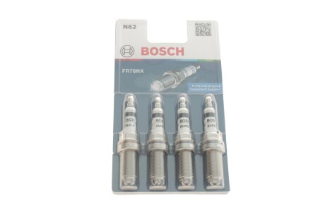 Свеча зажигания: комплект 4шт BOSCH 0 242 232 815