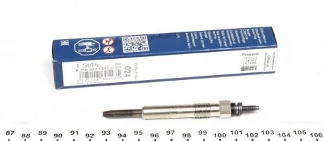 Свічка розжарювання DURATERM BOSCH 0250202131