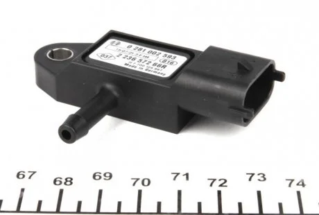 Датчик давления наддува BOSCH 0281002593
