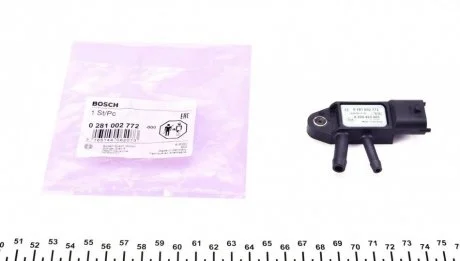 Датчик тиску вихлопних газів BOSCH 0281002772 (фото 1)