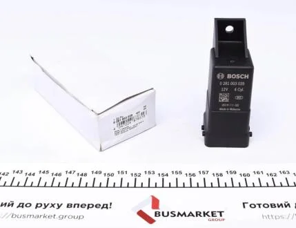 БЛОК ТРИВАЛОСТІ ЗАПАЛЮВ. BOSCH 0281003039