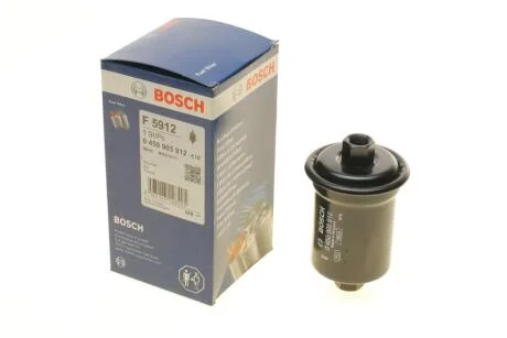 Паливний фільтр 5912 TOYOTA/LEXUS/KIA/HYUNDAI Crown,Land Cruiser,Prado,Hilux,GS300,SC300,400,Magenti BOSCH 0450905912