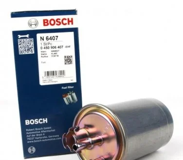 Топливный фильтр 6407 FORD Focus, Tourneo Connect, Transit Connect 1,8TDi 99-10 BOSCH 0450906407