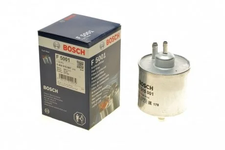 Топливный фильтр 5001 MB A140, A160, A190, Vaneo (168,414) 1,4-2,1 97-05 BOSCH 0450915001