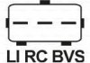 Генератор_ 14В 150А LAND ROVER Discovery III / Range Rover Sport 2,7TD 04 -09 BOSCH 0986082400 (фото 1)