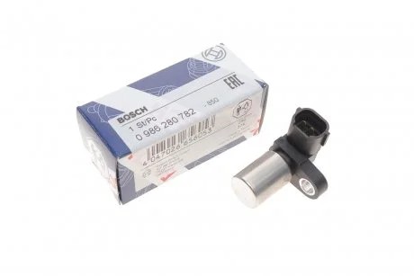 Фото 1 - датчик обертової швидкості BOSCH 0 986 280 782 ДАТЧИК ОБЕРТОВОЇ ШВИДКОСТІ BOSCH 0 986 280 782 (фото 1)