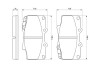 Тормозные колодки дисковые TOYOTA Land Cruiser 4.2, 4.5i 24V BOSCH 0986424134 (фото 5)