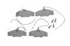 Тормозные колодки дисковые PEUGEOT 406 1.6i, 1.8i, 1.9D -04 0986424227