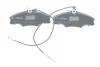 Тормозные колодки дисковые PEUGEOT 406 1.6i, 1.8i, 1.9D -04 BOSCH 0986424227 (фото 5)
