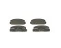 Тормозные колодки дисковые MAZDA 626 1.8i, 2.0i 16V -99 BOSCH 0986424295 (фото 4)