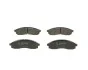 Тормозные колодки дисковые HYUNDAI Elantra 1.6,1.8i / MITSUBISHI L 200 2.0,2.4i / NISSAN Maxima QX 3.0i BOSCH 0986424340 (фото 3)