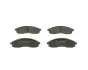 Тормозные колодки дисковые HYUNDAI Elantra 1.6,1.8i / MITSUBISHI L 200 2.0,2.4i / NISSAN Maxima QX 3.0i BOSCH 0986424340 (фото 4)