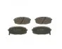 Комплект гальмівних колодок передн , HYUNDAI CRETA, KONA 1.0-2.0 01.16- 0986424393