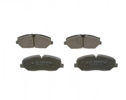 Комплект гальмівних колодок передн, HYUNDAI H350 2.5D 04.15- BOSCH 0986424395