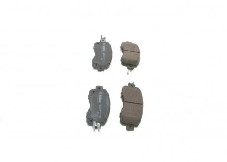 Тормозные колодки дисковые NISSAN Leaf \'\'F\'\'15>> BOSCH 0986424509