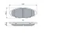 Тормозные колодки дисковые CHEVROLET / DAEWOO Lanos / Matiz передняя сторона 0.8-1.5 - 05 BOSCH 0986424512 (фото 5)