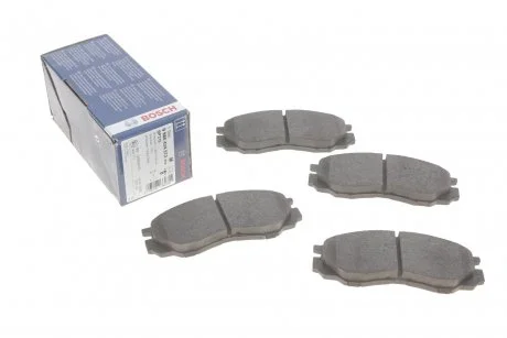 Тормозные колодки дисковые, к-кт. BOSCH 0 986 424 572