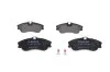 Гальмівні колодки дискові перед. Citroen Berlingo/ Citroen Xsara 1.1i-2.0HDi 00- BOSCH 0986424583 (фото 4)