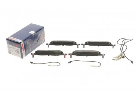 Гальмівні колодки дискові BOSCH 0986424598 (фото 1)