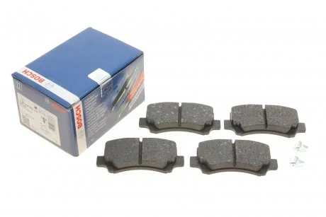 Тормозные колодки дисковые, к-кт. BOSCH 0 986 424 626