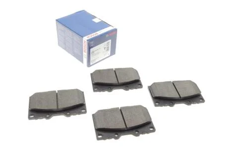 Тормозные колодки дисковые TOYOTA Land Cruiser 4.2 D, 4.5i 24V 00 BOSCH 0986424640