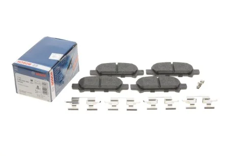 Тормозные колодки дисковые SUBARU Forester Impreza 2.0i / Legacy 3.0i -07 BOSCH 0986424650