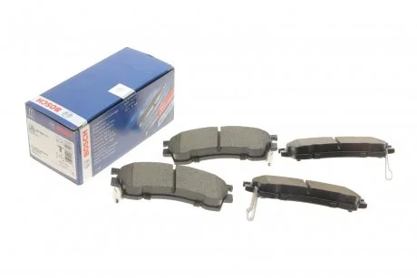 Тормозные колодки дисковые MAZDA 323/626 передняя сторона - 03 BOSCH 0986424694