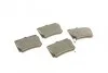 Тормозные колодки дисковые MITSUBISHI Pajero Sport / Challenger -01 BOSCH 0986424711 (фото 2)