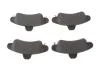Комплект гальмівних колодок задн , FORD MONDEO II 1.6-2.5 08.96-09.00 0 986 424 744