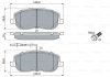 Тормозные колодки дисковые CITROEN Jumpy / C8 / FIAT Scudo04 / LANCIA Phedra / PEUGEOT Expert, 807 - BOSCH 0986424789 (фото 7)